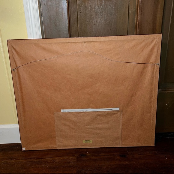 RARE Vintage Flea Market Detailed Framed Drawing Signed - Picture 12 of 15